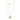 Golden Rutilated Quartz Gold Square Necklace - Sati Gems Hawaii Healing Crystal Gemstone Jewelry 